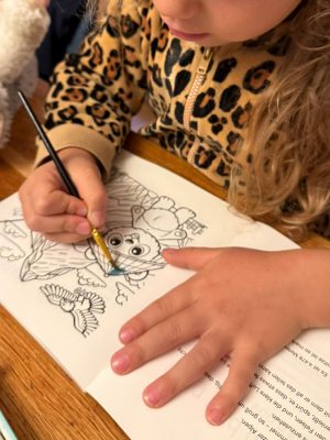 Ping und die Berge Malbuch – Bild 2