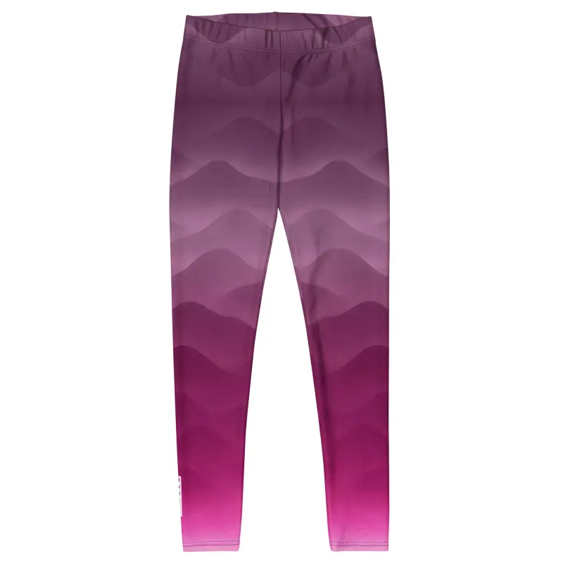 BERKEI Trail Leggings Hazy Purple in sanftem Lila mit Wellenmuster