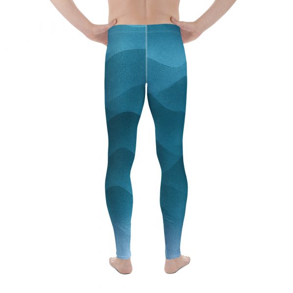 Herren-Leggings Fountain Blue