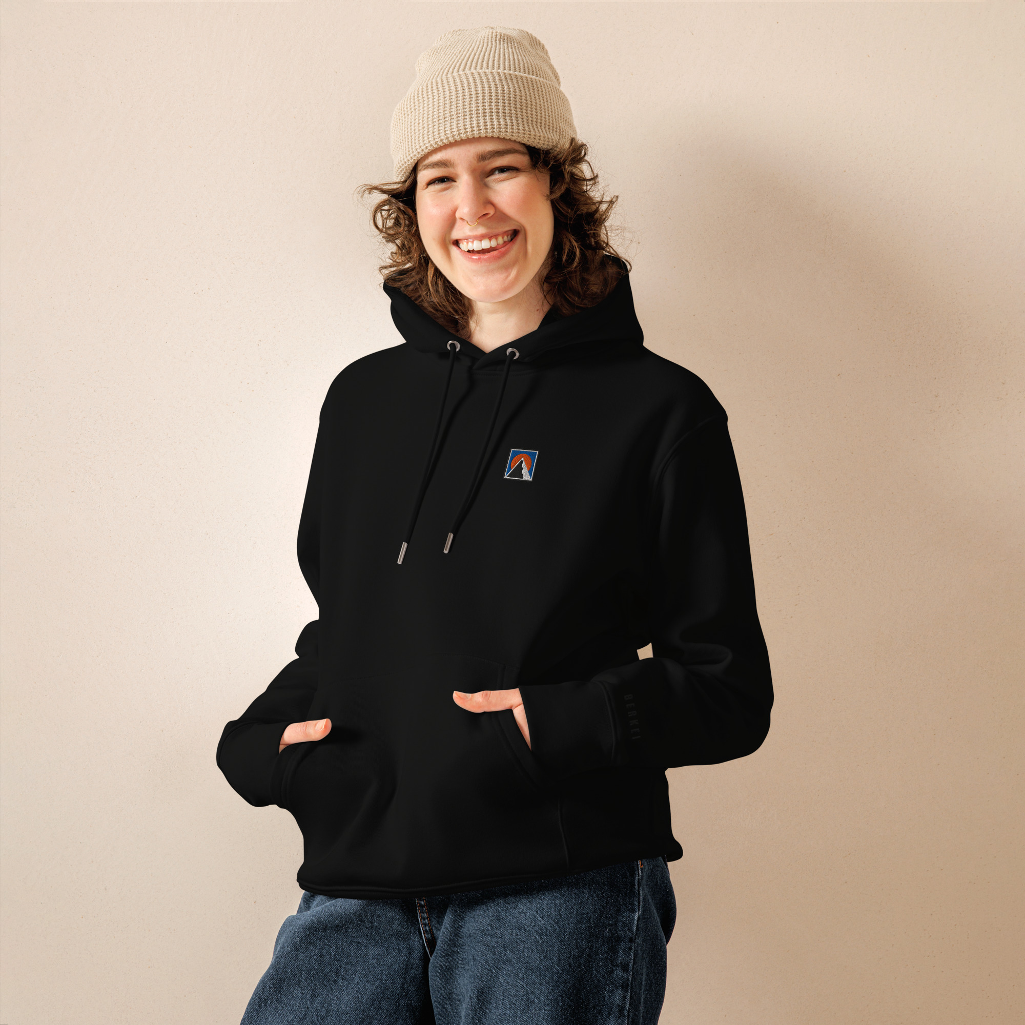 Hoodie Bio Vegan Mountain – Bild 2