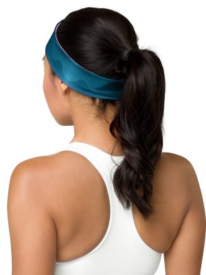 Stirnband Fountain Blue – Bild 2