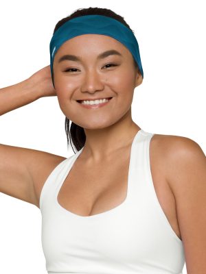 Stirnband Fountain Blue – Bild 3