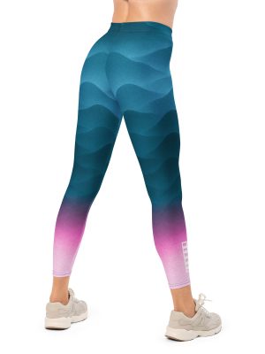 Leggings Fountain Blue – Bild 8