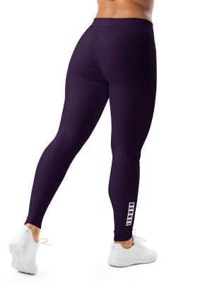 Leggings Purple Leo – Bild 3