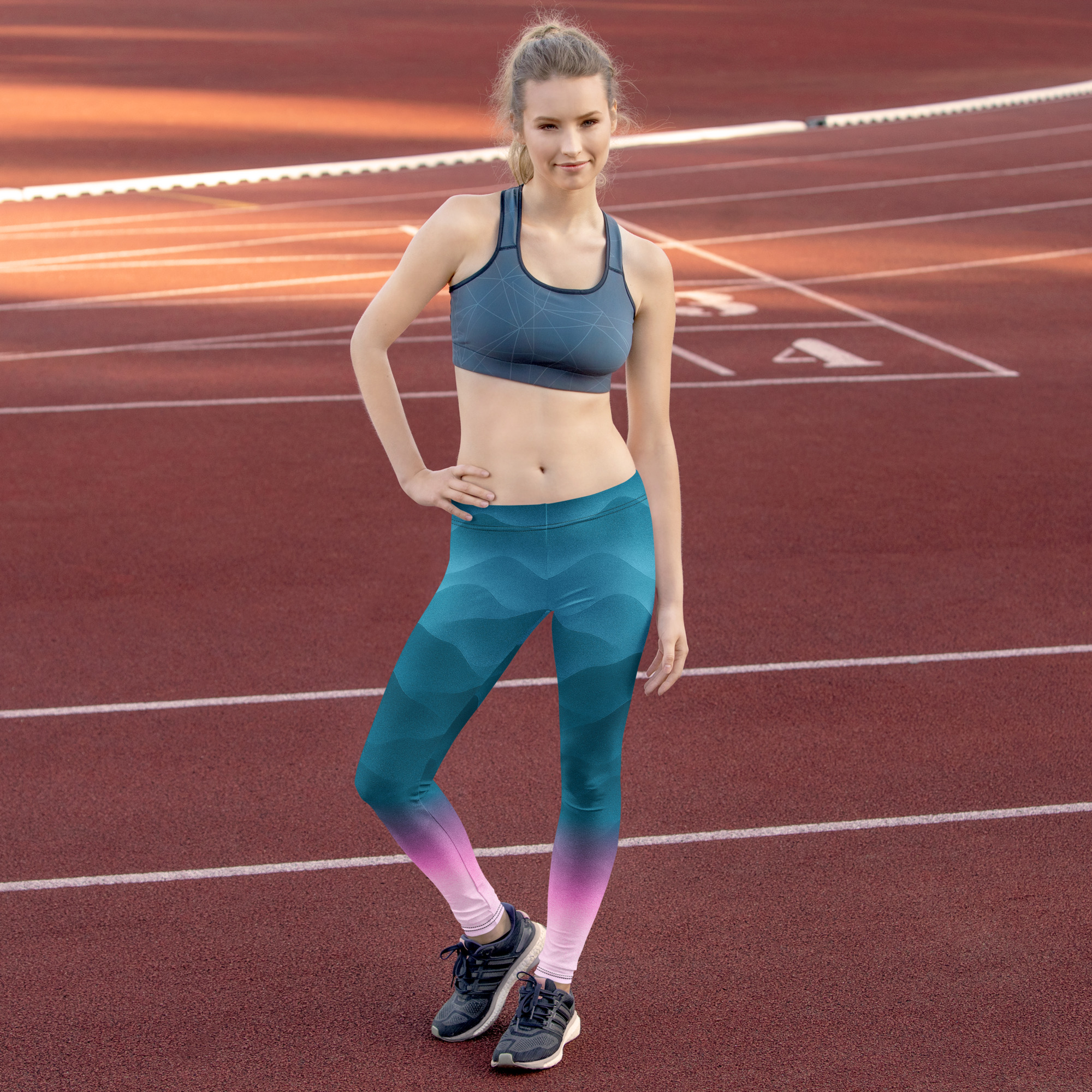 Leggings Fountain Blue – Bild 7