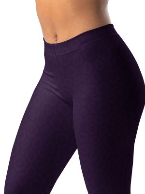 Leggings Purple Leo – Bild 5