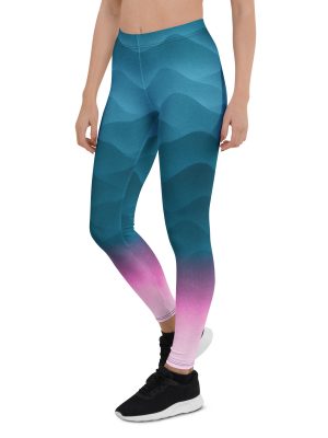 Leggings Fountain Blue – Bild 4