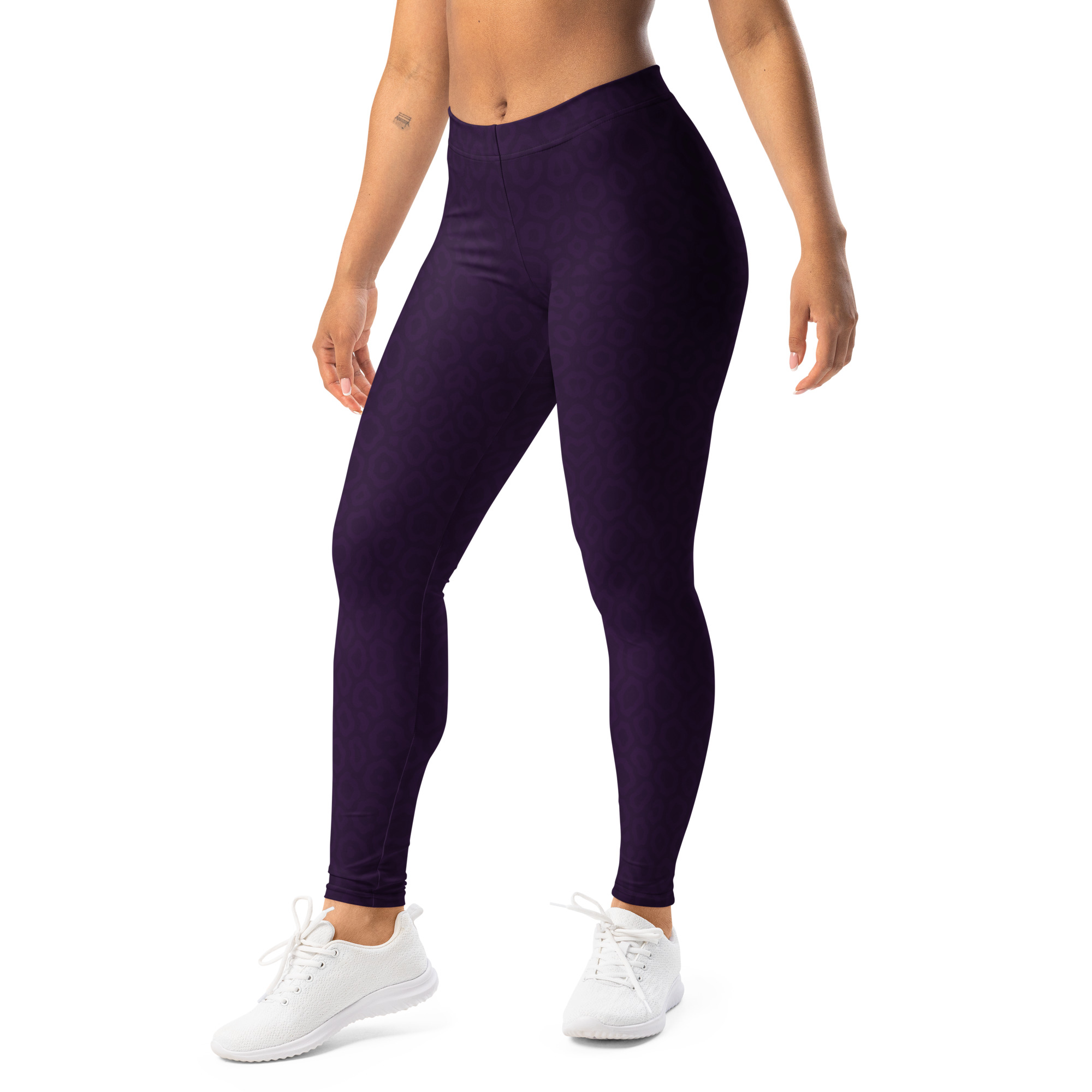 Leggings Purple Leo – Bild 1