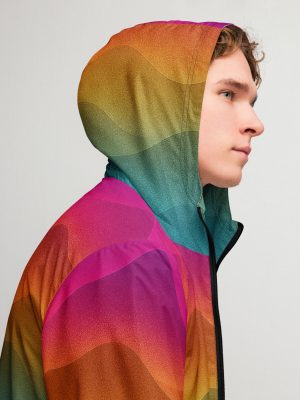 Windbreaker Forest Sunrise – Bild 6