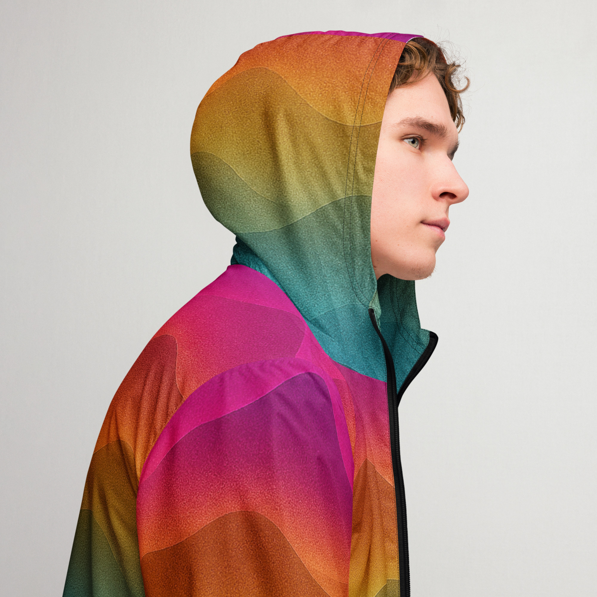 Windbreaker Forest Sunrise – Bild 6