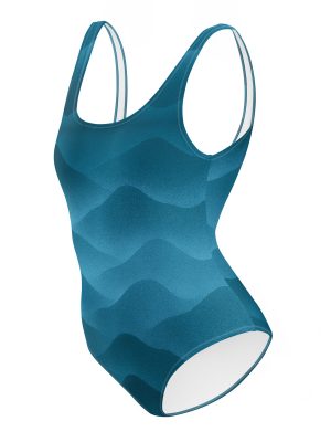 Badeanzug Fountain Blue – Bild 9