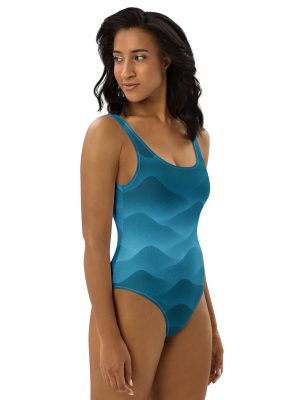 Badeanzug Fountain Blue – Bild 12