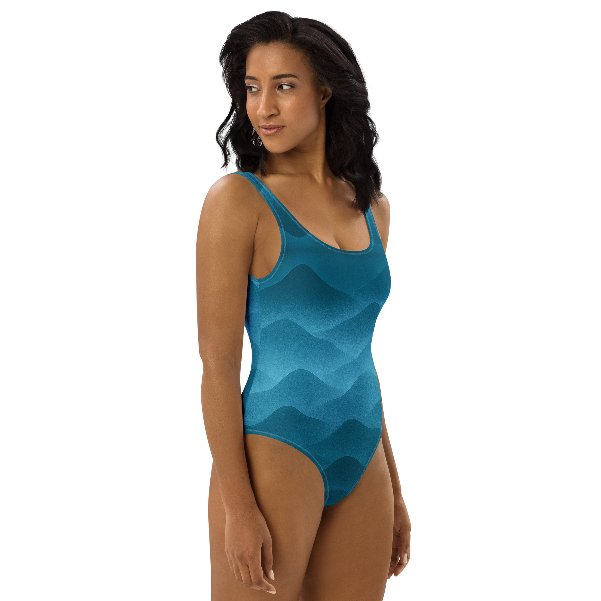 Badeanzug Fountain Blue – Bild 12