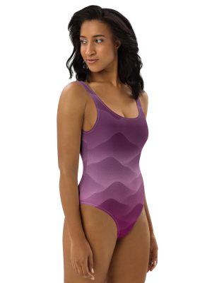 Badeanzug Hazy Purple – Bild 4