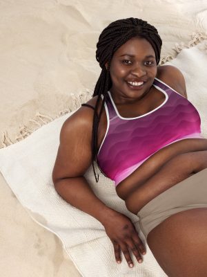 Sport-BH Hazy Purple gepolstert – Bild 19