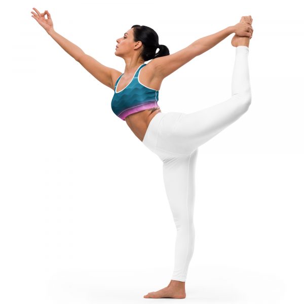 Sport-BH Fountain Blue gepolstert