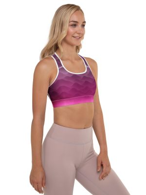 Sport-BH Hazy Purple gepolstert – Bild 20