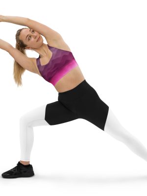 Sport-BH Hazy Purple high intensity – Bild 4