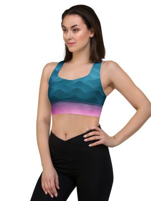 Sport-BH Fountain Blue high intensity – Bild 4