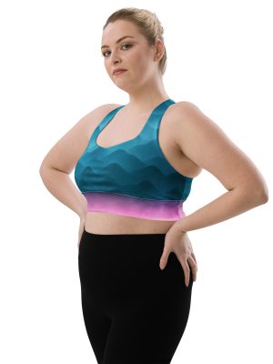 Sport-BH Fountain Blue high intensity – Bild 8