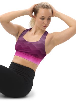 Sport-BH Hazy Purple high intensity – Bild 6