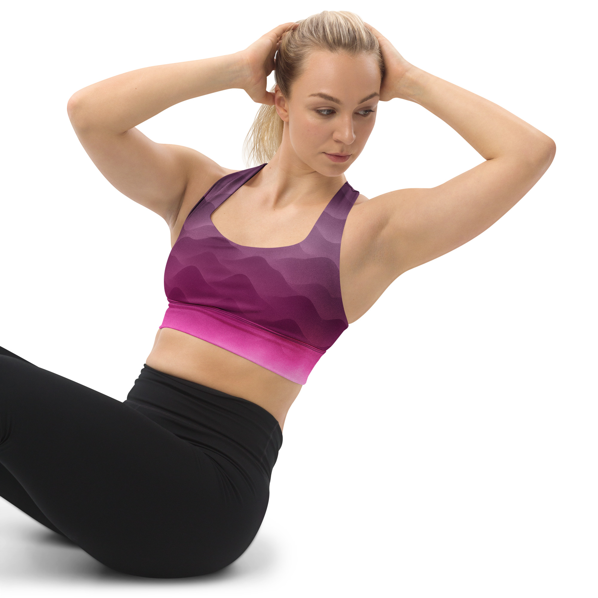 Sport-BH Hazy Purple high intensity – Bild 6