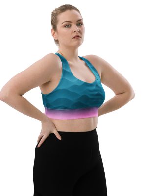 Sport-BH Fountain Blue high intensity – Bild 9