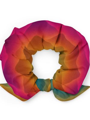 Scrunchie Forest Sunrise Recyclet – Bild 2