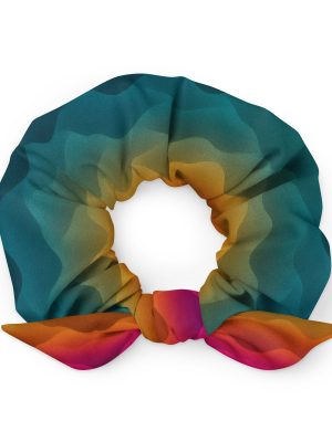 Scrunchie Forest Sunrise Recyclet – Bild 1