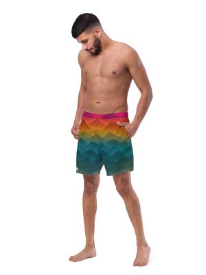 Badehose Forest Sunrise – Bild 3