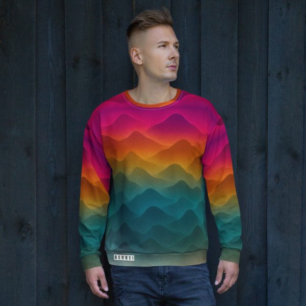 Pullover Forest Sunrise unisex