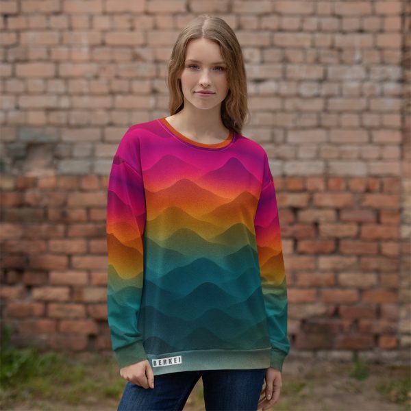 Pullover Forest Sunrise unisex