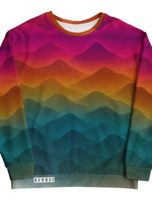 Pullover Forest Sunrise unisex – Bild 9