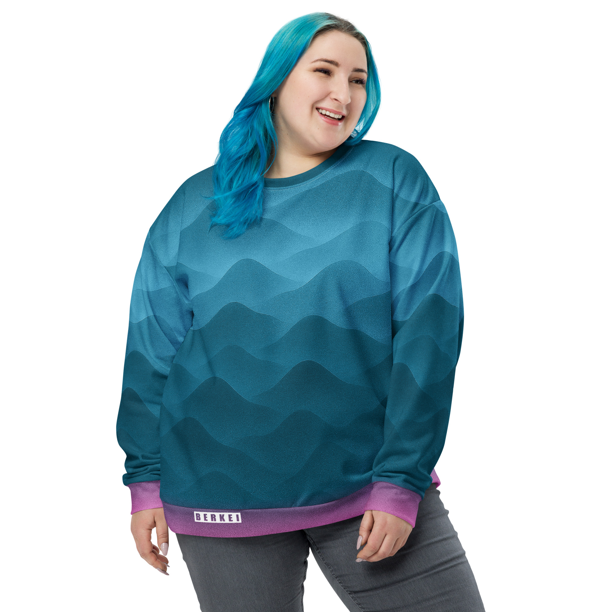 Pullover Fountain Blue Unisex – Bild 1