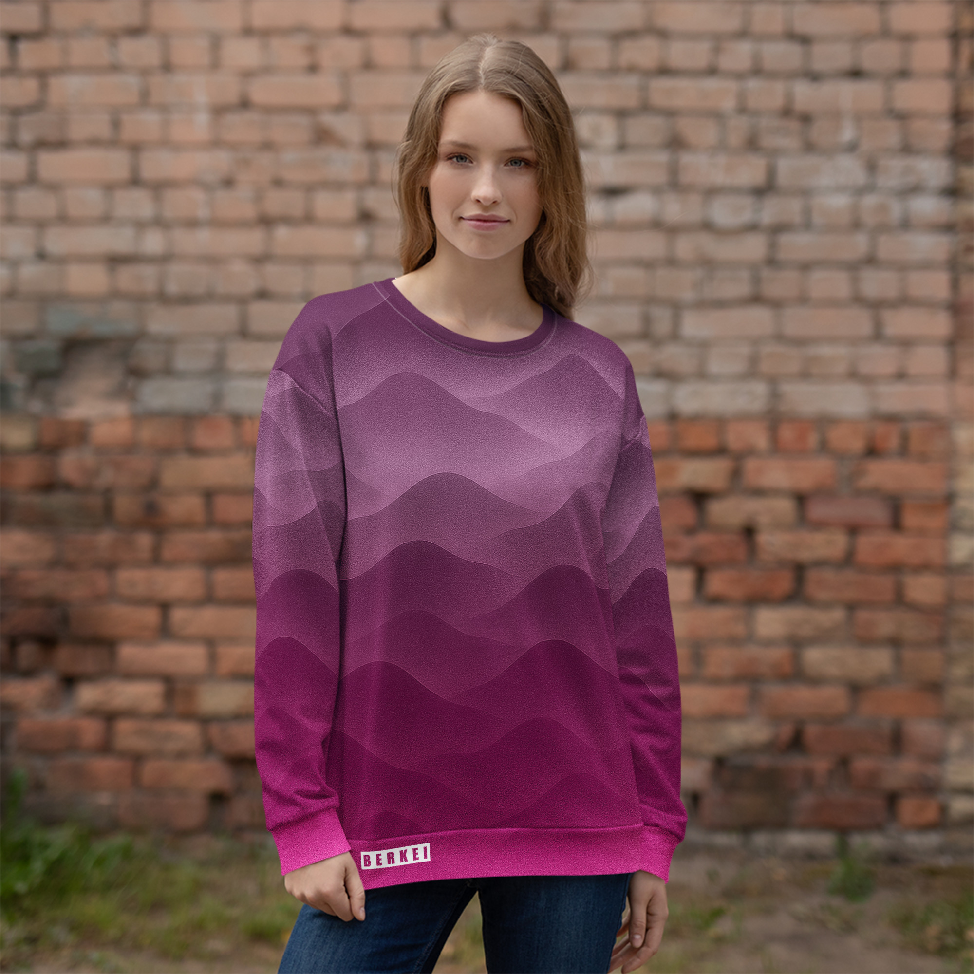 Pullover Hazy Purple Unisex – Bild 2