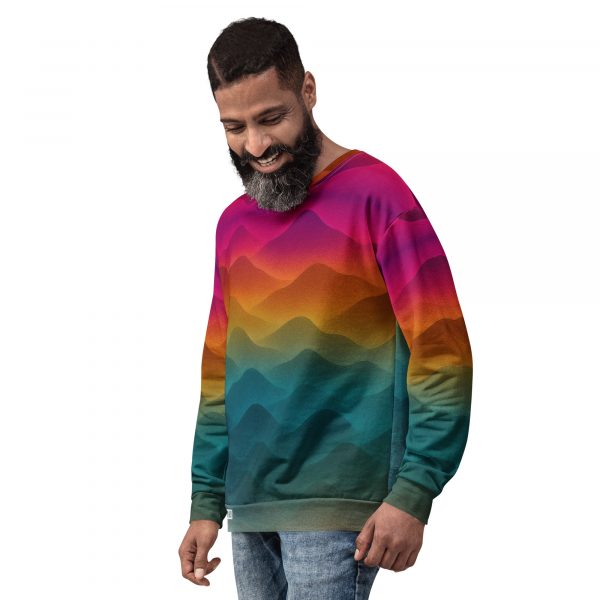 Pullover Forest Sunrise unisex
