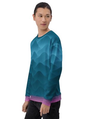 Pullover Fountain Blue Unisex – Bild 3