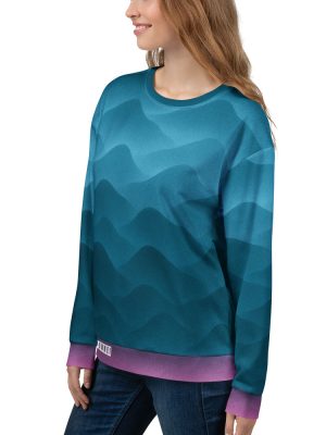 Pullover Fountain Blue Unisex – Bild 5