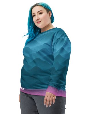 Pullover Fountain Blue Unisex – Bild 11