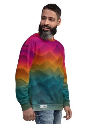 Pullover Forest Sunrise unisex – Bild 2