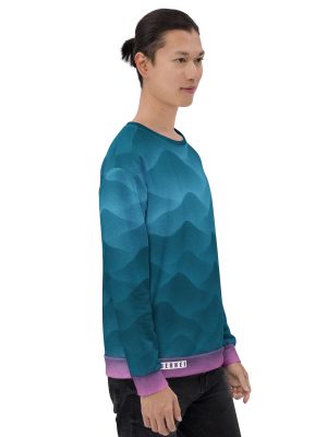 Pullover Fountain Blue Unisex – Bild 2
