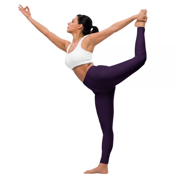 Leggings Purple Leo Yoga
