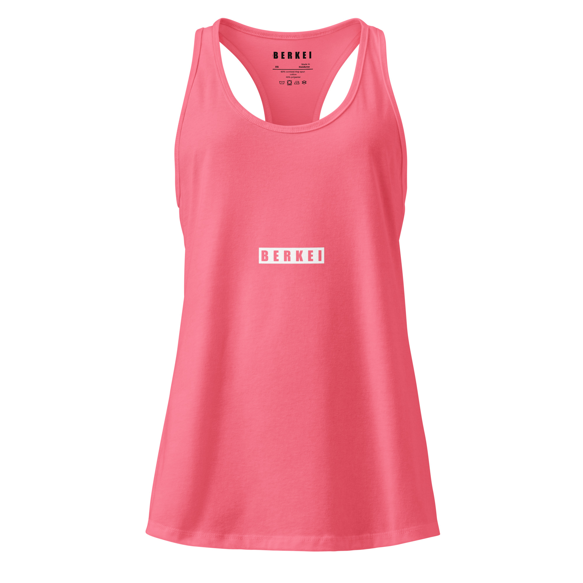 Rosa BERKEI Racerback-Tanktop für sportliche Aktivitäten
