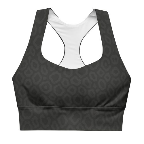 Sport-BH Midnight Leo von BERKEI in elegantem Animal-Print für hohen Tragekomfort