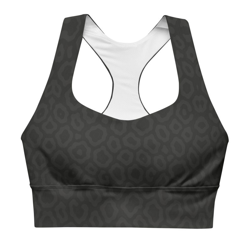 Sport-BH Midnight Leo von BERKEI in elegantem Animal-Print für hohen Tragekomfort