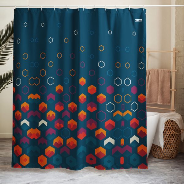 Duschvorhang Night Gear