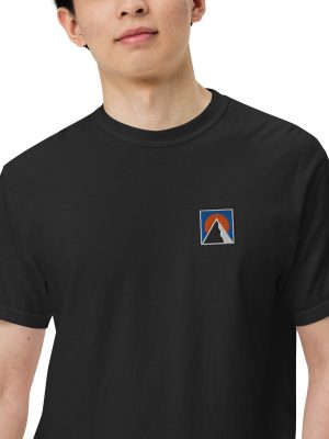 Unisex-Freizeit-T-Shirt Mountain – Bild 15