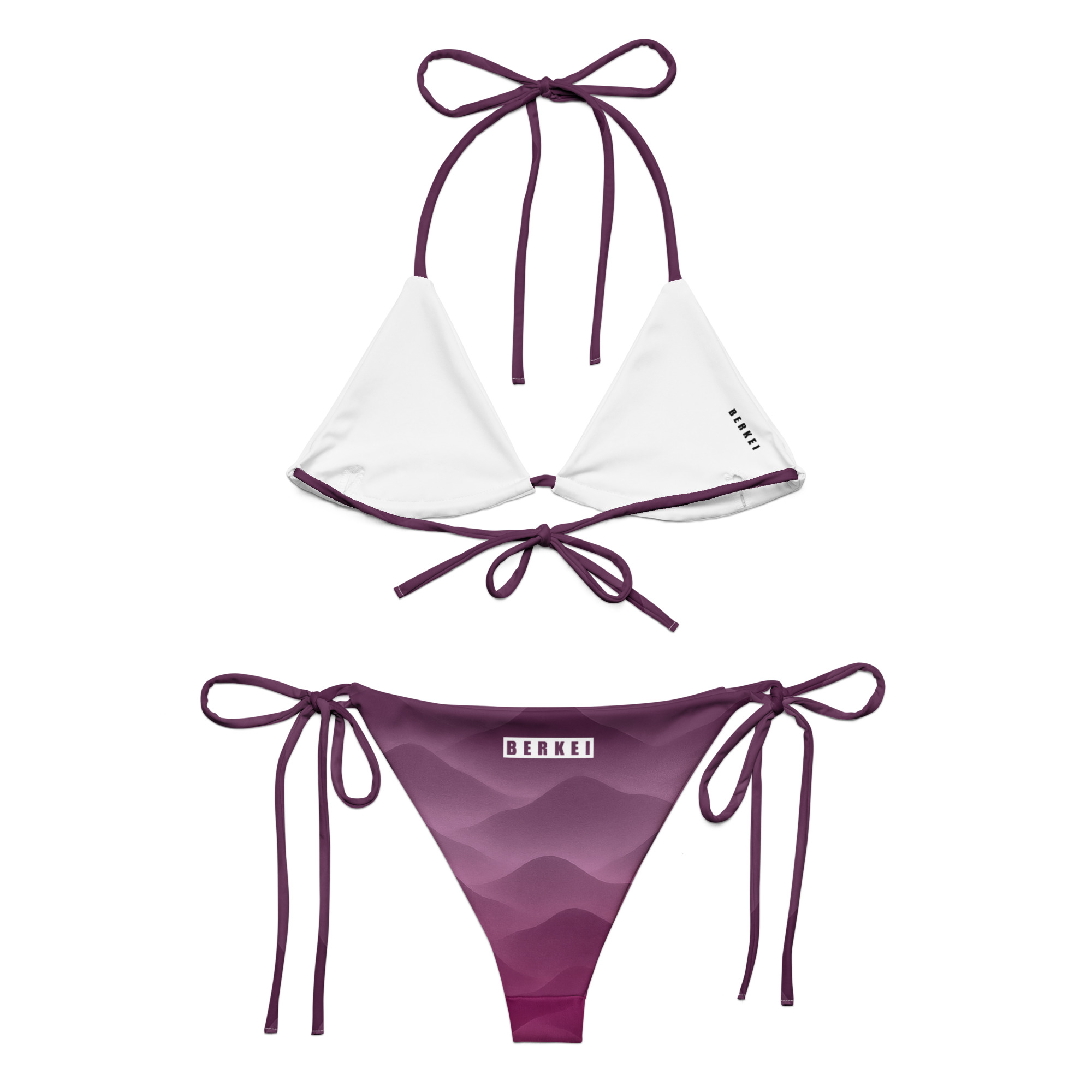 Sportlicher BERKEI Bikini Hazy Purple mit trendigem Design in lila Tönen