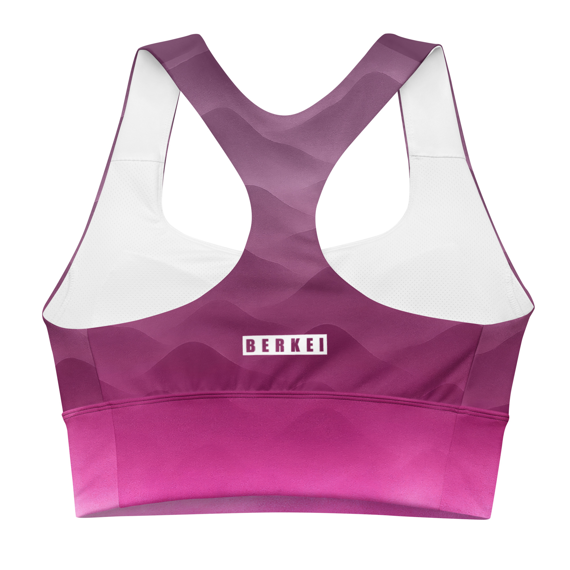 Hochintensiver BERKEI Sport-BH in Hazy Purple mit stylischem Rückendesign