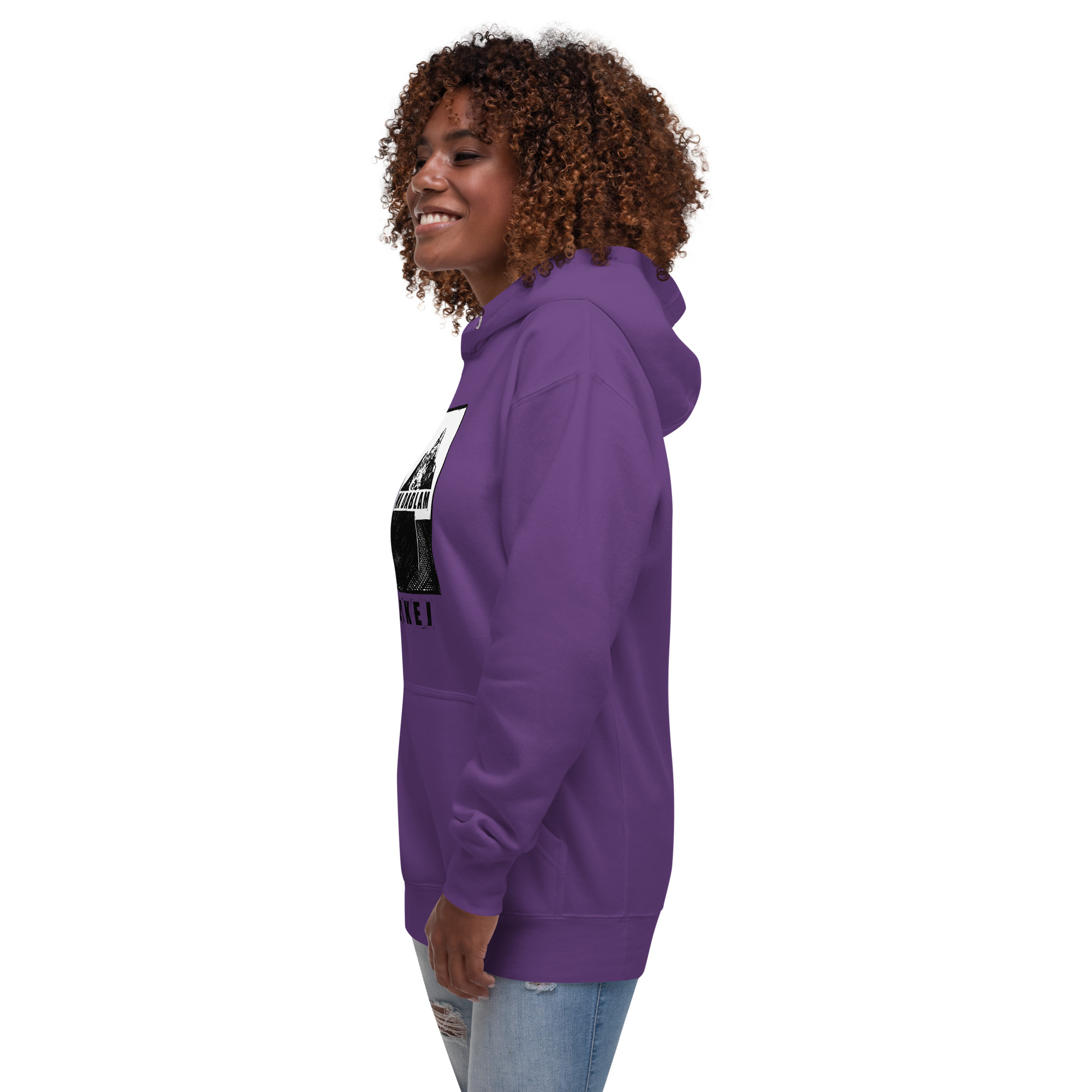 BERKEI Ama Dablam Hoodie in Lila aus der Purple Mountain Series